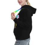 women's clothing Women's printed top women's hooded sweater