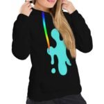 women's clothing Women's printed top women's hooded sweater