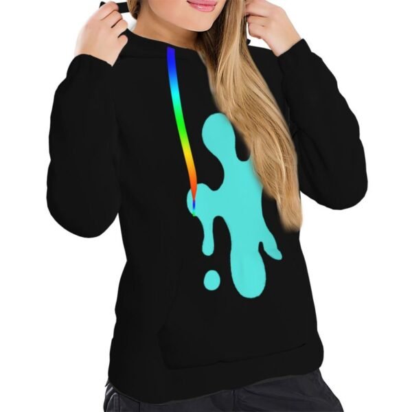 women's clothing Women's printed top women's hooded sweater
