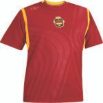 Xara Spain International Soccer Jersey - model 1086SPA