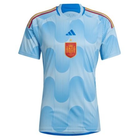 adidas Spain 2023 Official Away Soccer Jersey - model HE2020