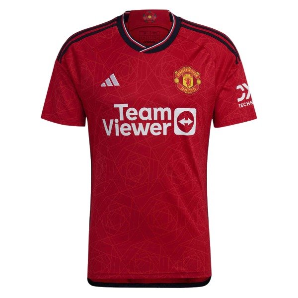 adidas Manchester United 2024 Official Home Youth Soccer Jersey - model IP1736