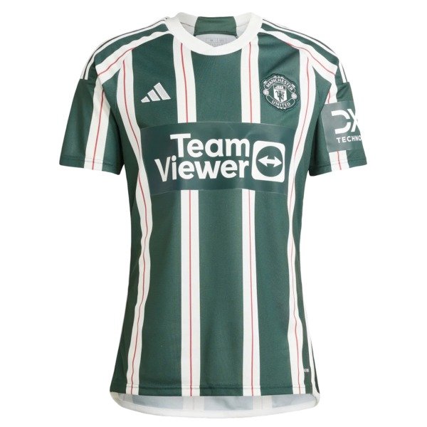 adidas Manchester United 2024 Official Away Youth Soccer Jersey - model IA7195