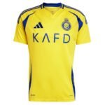 adidas Al Nassr FC Cristiano Ronaldo 2025 Official Home Soccer Jersey - model JP0459