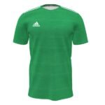 adidas miGraphic 20 Green/White Short Sleeve Goalkeeper Jersey - model MI2321