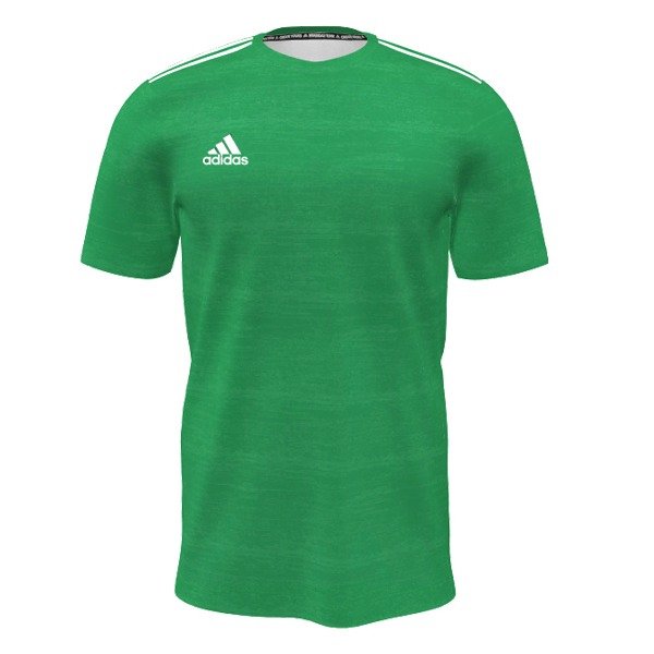 adidas miGraphic 20 Green/White Short Sleeve Goalkeeper Jersey - model MI2321