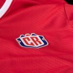 New Balance Costa Rica 2023 Official Home Soccer Jersey - model MT231540