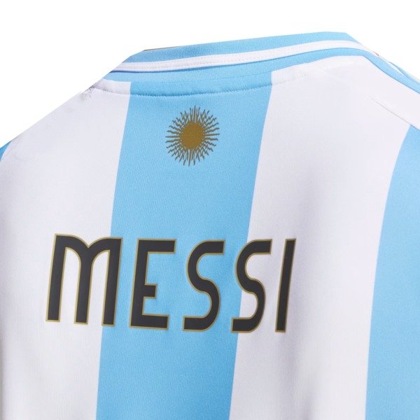 adidas Argentina 2025 Official Messi Home Soccer Jersey - model IX7790