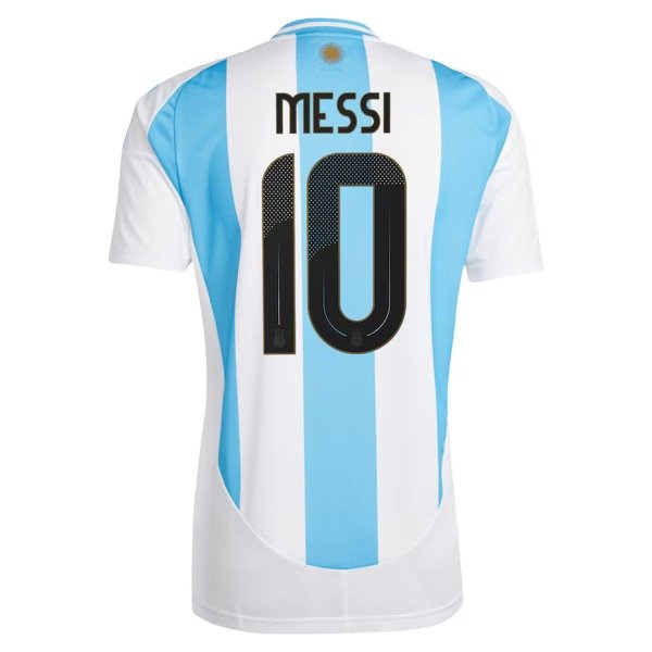 adidas Argentina 2025 Official Messi Home Soccer Jersey - model IX7790