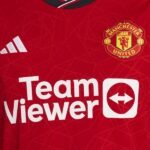 adidas Manchester United 2024 Official Home Youth Soccer Jersey - model IP1736