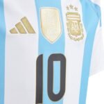 adidas Argentina 2025 Official Messi Home Soccer Jersey - model IX7790