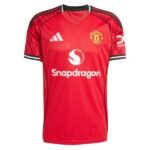 adidas Manchester United 2025-26 Official Home Soccer Jersey - model JI7428