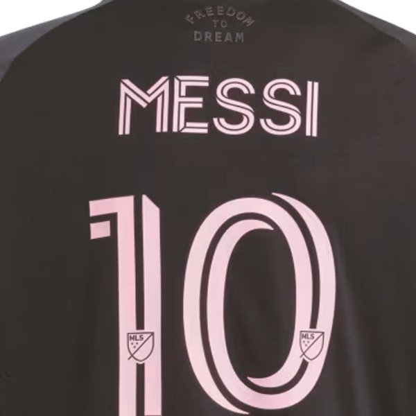 adidas Inter Miami CF 2025-26 Official Messi Away Soccer Jersey - model JI6821