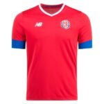 New Balance Costa Rica 2023 Official Home Soccer Jersey - model MT231540