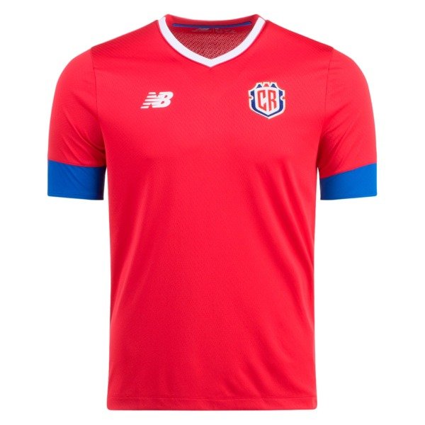 New Balance Costa Rica 2023 Official Home Soccer Jersey - model MT231540