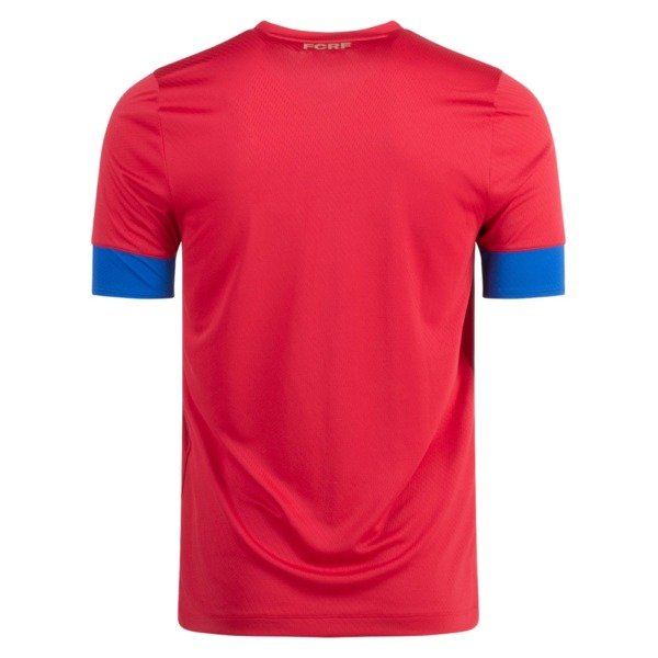 New Balance Costa Rica 2023 Official Home Soccer Jersey - model MT231540