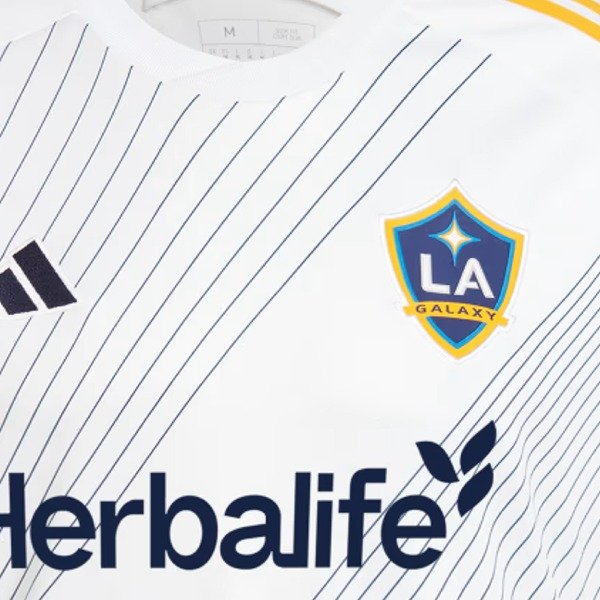 adidas Los Angeles Galaxy 2025 Official Home Soccer Jersey - model IZ0495